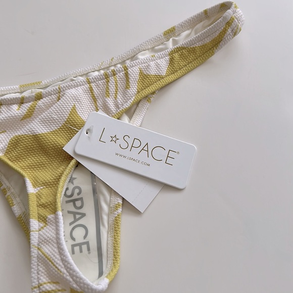 L*Space Womens Rylee Itsy Bikini Swim Bottom size Medium Swimwear - Picture 5 of 9